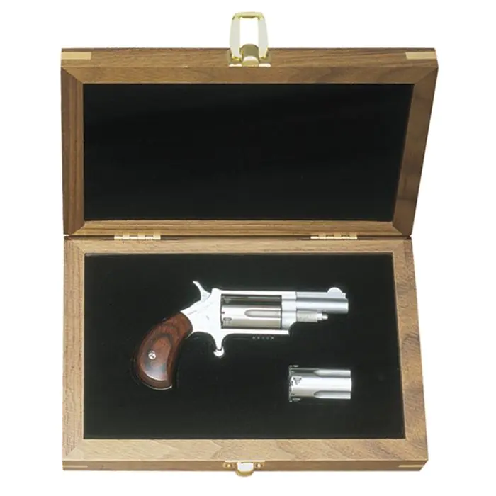 ⊶ Револвер North American Arms 22MC-C с дървена кутия ✓ - isd-bg.com