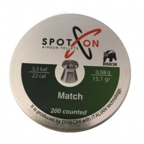 Сачми Spoton 5.5mm Match 0.98g 200бр
