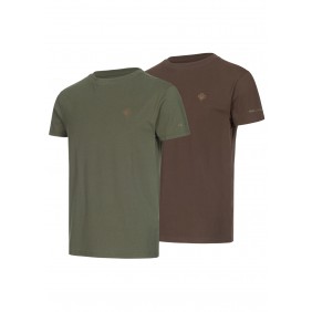 T-shirt set Hallyard Jones-001 Green/Brown