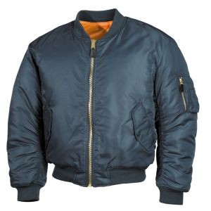 BOMBER JACKET 03552G MFH MA1 BLUE