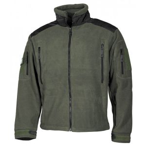 JACHETĂ FLEECE 03841B HEAVY STRIKE GREEN MFH