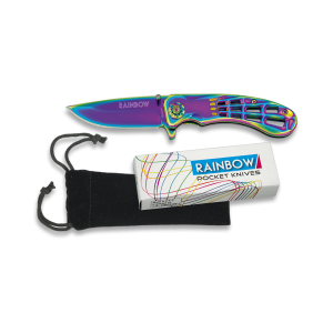 Cuțit pliabil Rainbow 18183-A Albainox