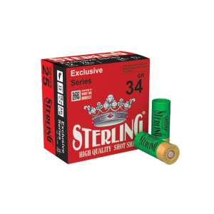 Cartușe STERLING 12/70 34 gr. #2/0 concentrator