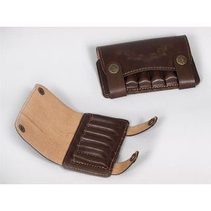 Brown leather strap for carbine cartridges Joralti 912