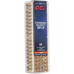 Патрони .22 LR CCI Standard Velocity LRN 40 gr — 100 бр.