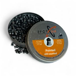 Сачми SPOTON 4.5mm POINTED 0.63 g. 400 бр.
