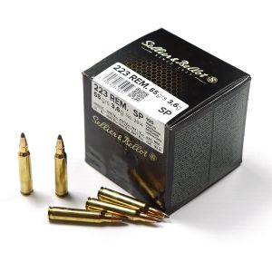 Патрони 223 Rem Sellier & Bellot SP 55 GR