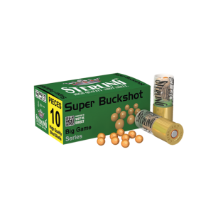 STERLING 12/70 Super Buckshot 34 Gr Cartușele Big Game Series