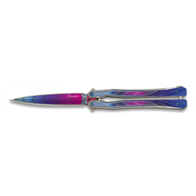 Butterfly knife 02148 Colorful Albainox