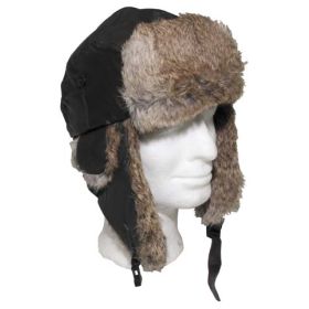 Fur Hat 10023 BLACK/BROWN MFH