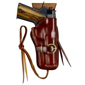 Leather holster for revolvers Cheyenne Western 8.38" Triple-K