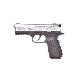 Blank gun pistol 9mm PAK Kuzey Arms A-100 Black/White