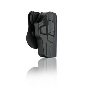 Полимерен кобур за лява ръка за пистолет Glock 17/22/33 с лопатка CY-G17G3L Cytac