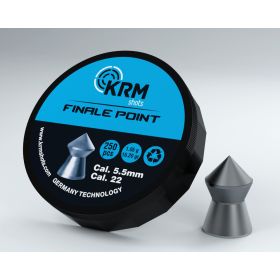 Airgun pellets KRM 5.5 mm FPP 250, plastic box
