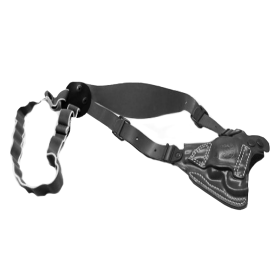 Horizontal shoulder or belt leather holster VEGA O103 S&W K, L - frame