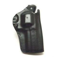 Quick release belt leather holster  Vega T167N FOR REVOLVER 3" 