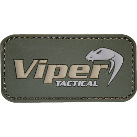 Гумена 3D нашивка Viper Logo Rubber Patches Green