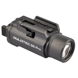 Pistol flashlight Dulotec G5 Pro under barrel with green laser