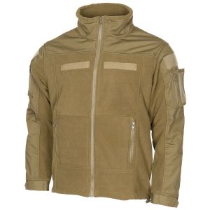 Tactical fleece jacket Combat Coyote MFH 03811R