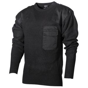 Пуловер "Security" 05601A черен MFH 
