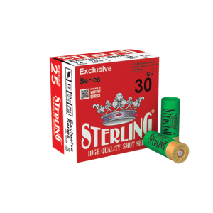 STERLING 12 Cal. 30 gr. №3 Fibre Wad - Exclusive Series