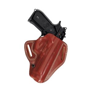 Open leather belt holster VEGA HB165M Beretta