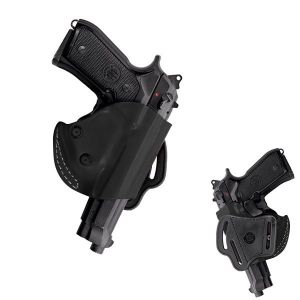 Belt leather holster uncovered VEGA NS113N S&W; Glock