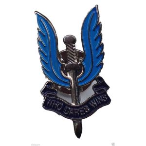 Enamel SAS badge MIL-COM