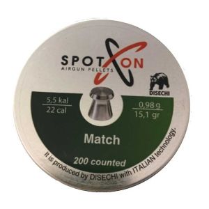 Сачми Spoton 5.5mm Match 0.98g 200бр