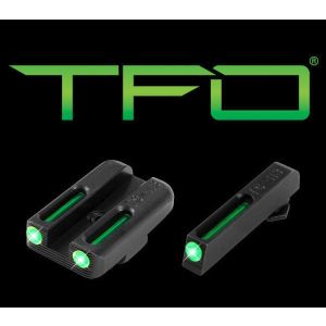 TRITIUM/FIBER-OPTIC SIGHTS TRUGLO TFO Glock Low Set TG131GT1
