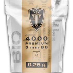Био Airsoft сачми 0.25g 6mm ELITE FORCE PREMIUM Bio 4000 бр.