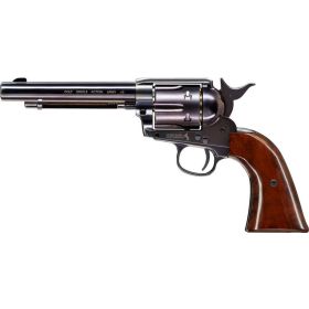 Revolver cu aer Colt Single Action Army 45, albastru 4.5mm