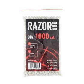 Еърсофт Airsoft топчета RazorGun cal. 6mm 0.20g 1000 броя
