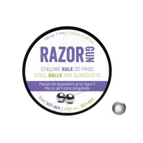 Slingshot balls 7mm 100pcs. RazorGun