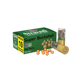 STERLING 12/70 Super Buckshot 34 Gr Bior Big Game Series