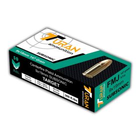 Патрони 9x19 FMJ Subsonic 147 gr TURAN