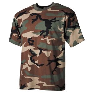 T-SHIRT US ARMY WOODLAND 00103T MFH