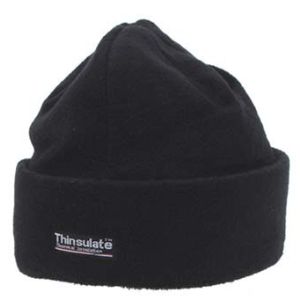 Μαύρο fleece καπέλο