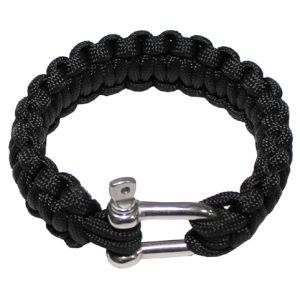 ΤΑΚΤΙΚΌ ΒΡΑΧΙΌΛΙ PARACORD ΜΑΎΡΟ 28183A MFH