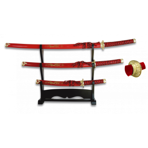 Set de săbii Katana model 31515-RO TOLE10