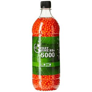 Airsoft BB Combat Zone 6mm 0.12g Red Orange 5000pcs