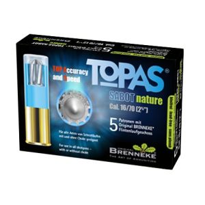 Cartușe Brenneke Topas Sabot Nature 16/70 17g