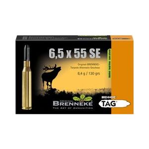 Brenneke 6.5x55 SE 8.4g Cartușe TAG