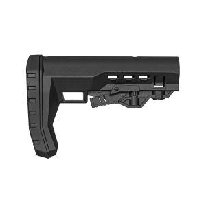 Телескопичен приклад за карабини AR и AK Key Arma ATOM в черен цвят