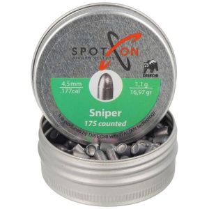 Сачми SPOTON  4.5 mm Sniper 1.10g 175 бр
