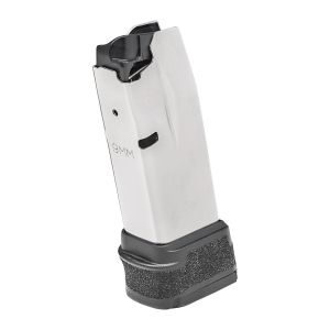 Description
The 15-round magazine for the Hellcat features stainless steel construction for durability, numbered round count witness holes and a polymer follower. The magazine's extension gives you extra gripping area and has a pattern that matches the A
