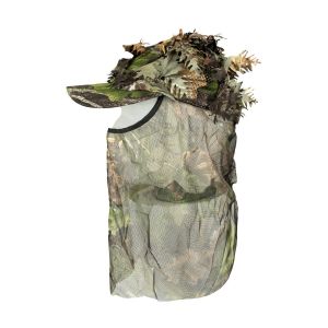 Pălărie de camuflaj cu vizieră și voal Jack Pyke LLCS 3D EVO