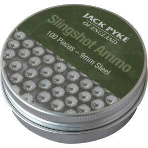 Χαλύβδινες μπάλες σφεντόνας - JP Catapult Ammo 9mm