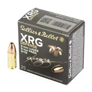 Патрони Sellier & Bellot 9x19 XRG 6.5 g / 100 gr