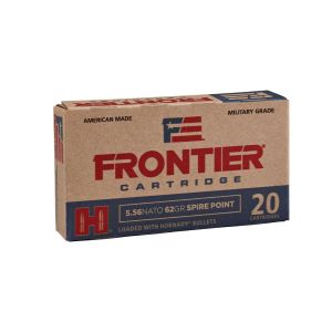 Патрони Hornady Frontier 5.56 NATO 62gr Spire Point - надеждна работа